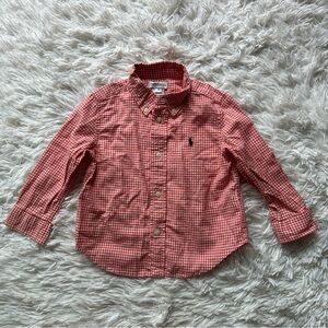 Ralph Lauren Button Down Size 18 Months